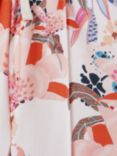 Reiss Kids' Kemi Floral Print Vest Top & Leggings Set, Pink
