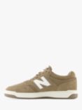 New Balance 480 Suede Lace Up Trainers, Brown