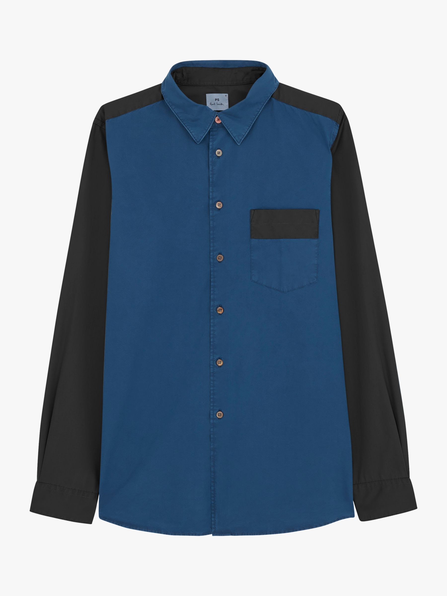Paul Smith Long Sleeve Regular Shirt, Blue, S