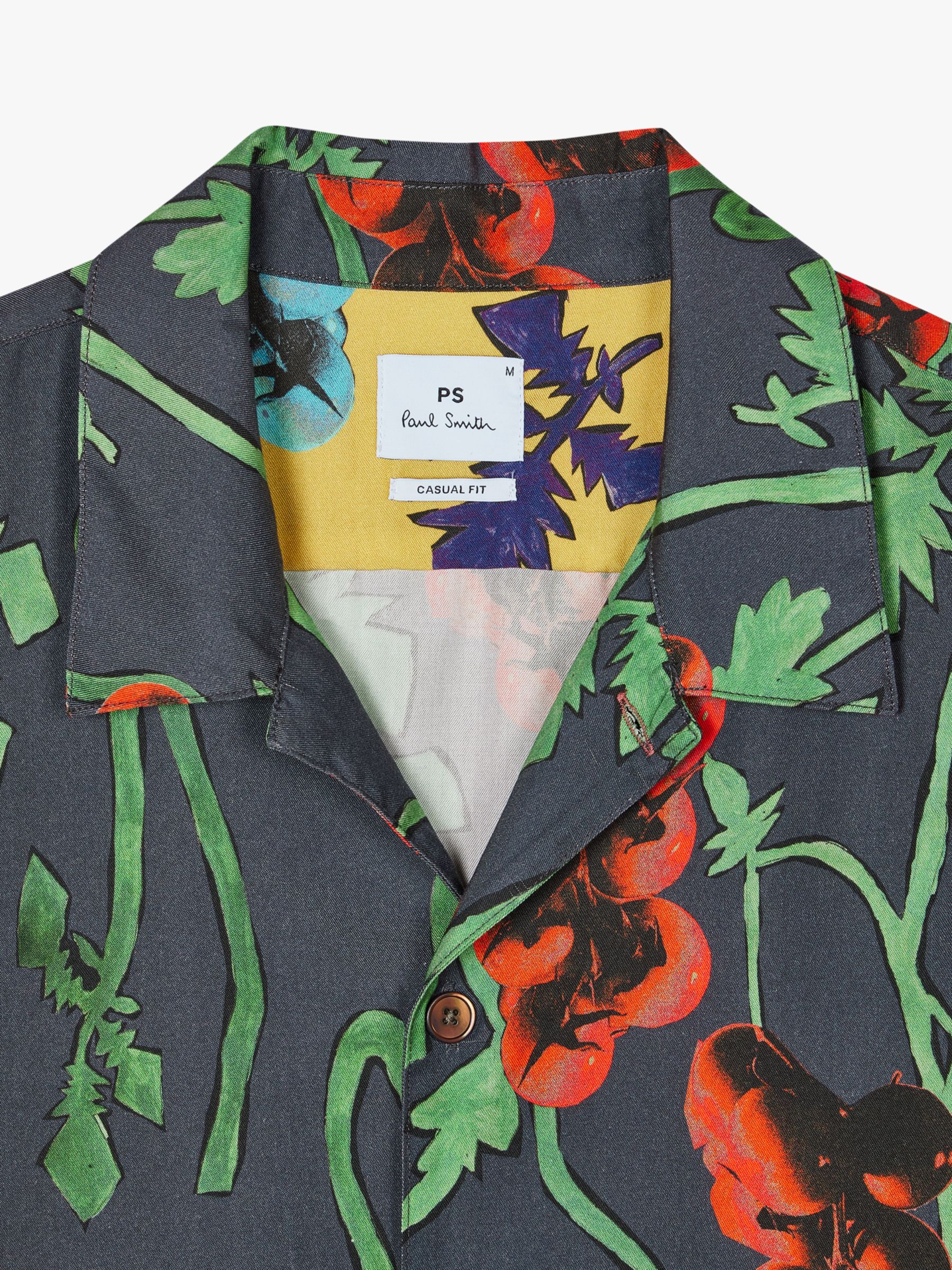 Paul Smith Short Sleeve Floral Shirt, Multi, S