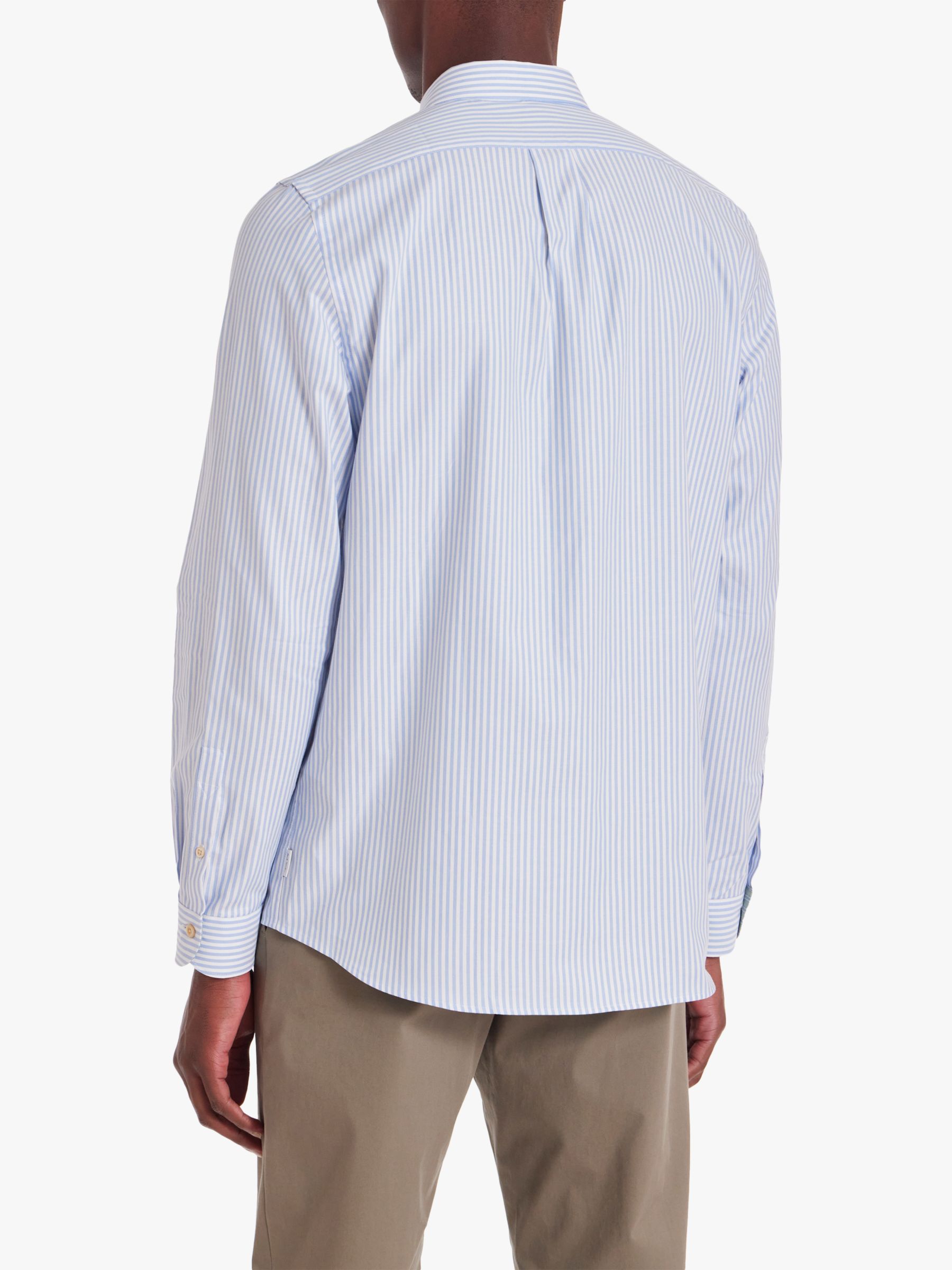 Paul Smith Long Sleeve Regular Stripe Shirt, Blue, M