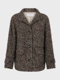 Gerard Darel Leontine Wool Blend Coat, Brown