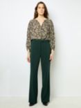 Gerard Darel Nanou Tailored Trousers, Dark Green