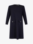 Gerard Darel Stella Button Pocket Dress, Navy