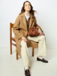 Gerard Darel Lanaia Wool Coat, Straw