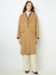 Gerard Darel Lanaia Wool Coat, Straw