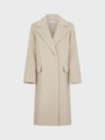 Gerard Darel Lorianne Wool Blend Coat, Ecru