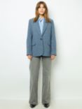 Gerard Darel Marine Wool Blend Blazer