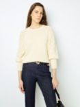 Gerard Darel Loelyne Wool Jumper, Ecru