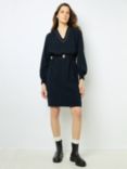 Gerard Darel Sienna V-Neck Dress, Navy