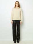 Gerard Darel Jana Wool Jumper, Beige