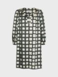 Gerard Darel Saskia Geometric Dress, Green/Multi