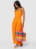 Closet London Cotton Maxi Dress, Orange