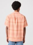 Wrangler Short Sleeve Resort Shirt, Melon