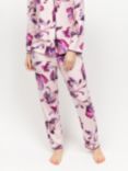 Cyberjammies Colette Pink Floral Jersey Pyjama Bottoms