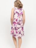 Cyberjammies Colette Floral Print Jersey Nightdress, Pink/Multi