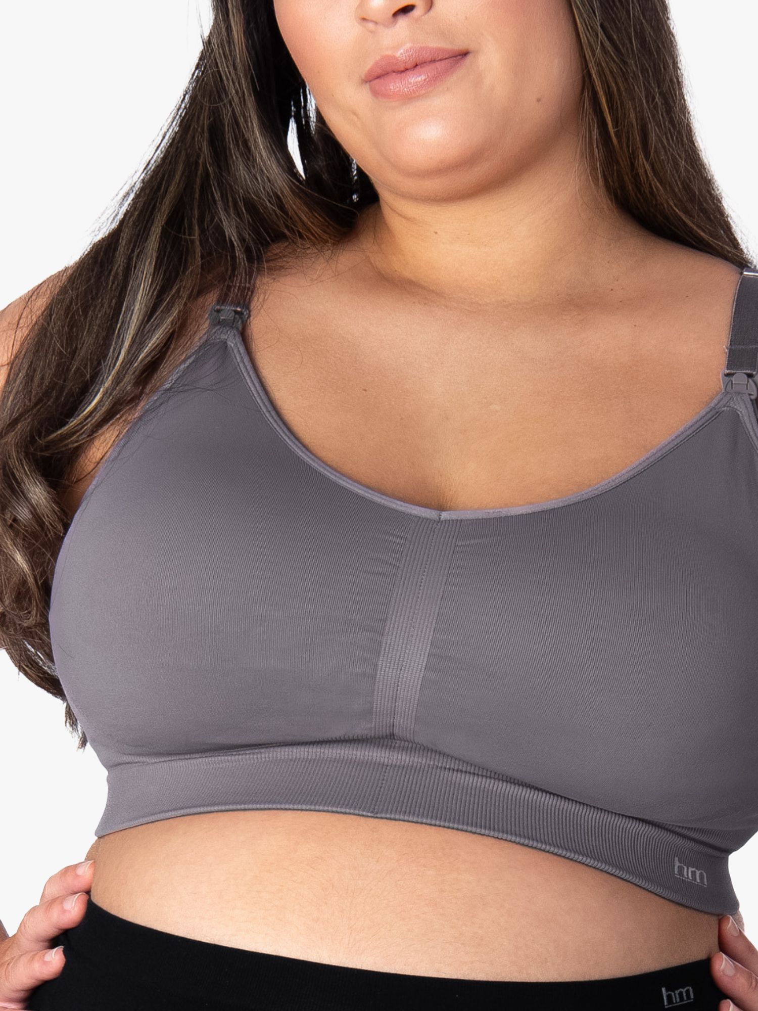 Hotmilk My Necessity Full Cup Nursing Bra, Slate, S