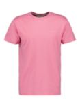 GANT Contrast Logo T-Shirt, Sachet Pink