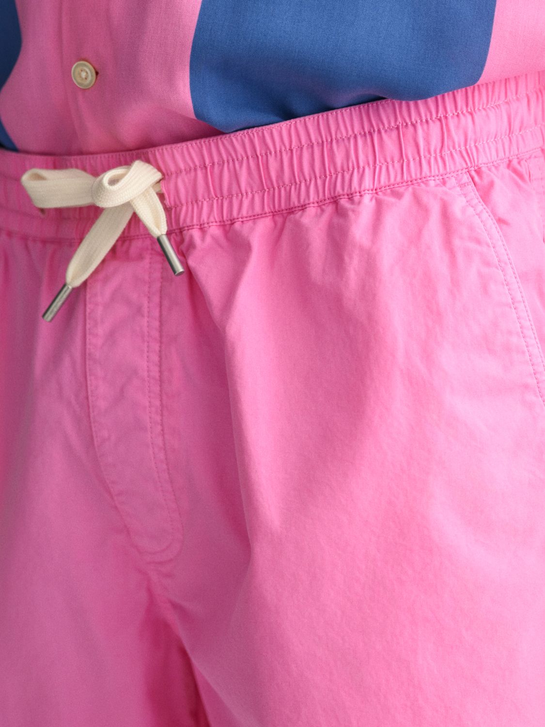 GANT Draw Cord Cotton Shorts, Sachet Pink, S