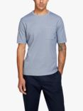 SISLEY Short Sleeve Chest Pocket T-Shirt, Blue