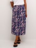 KAFFE Gina Abstract Print Skirt, Multi