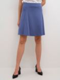 KAFFE Jolen Jersey Mini Skirt, Blue Indigo