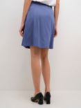 KAFFE Jolen Jersey Mini Skirt, Blue Indigo