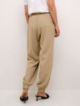 KAFFE Jenna High Waist Trousers, Petrified Oak