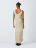 rag & bone Georgia Buckle Strap Midi Dress, Natural