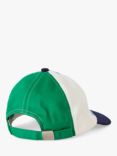 Benetton Kids' Logo Baseball Cap, Blue/Multi