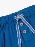 Benetton Baby Check Shirt & Shorts Set, Bluette