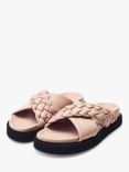 Moda in Pelle Shoon Aimee Plaited Strap Leather Sandals, Taupe