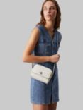 Calvin Klein Minimal Monogram Camera Bag, Creamy White