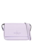 Calvin Klein Sculpted Flap Mini Bag, Pastel Lilac