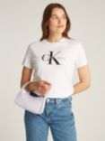 Calvin Klein Knotted Mini Block Shoulder Bag, Evening Haze