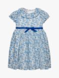 Trotters Kids' Floret Willow Dress, Blue/Multi