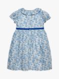 Trotters Kids' Floret Willow Dress, Blue/Multi