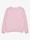 Trotters Kids' Magical Unicorn Wool Blend Jumper, Pink