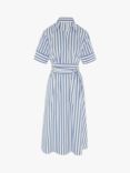 Jasper Conran London Ferne Striped A-Line Midi Dress