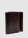 Rodd & Gunn Wesport Leather Tri Fold Wallet, Chocolate