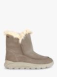 Geox Spherica 4X4 B ABX Suede Faux Fur Lined Boots, Sand