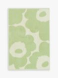 Marimekko Unikko Towels, Natural, Green