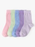 Lindex Baby Plain Socks, Pack of 5, Light Green