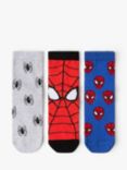 Lindex Kids' Spiderman Socks, Pack of 3