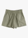 Lindex Kids' Organic Cotton Solid Poplin Shorts