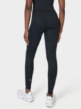 Sweaty Betty All Day Active Embossed Sports Leggings, Black Animal