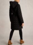 White Stuff Arlet Quilted Coat, Black