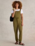 White Stuff Daphne Dungarees, Khaki