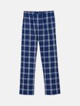 British Boxers Cotton Pyjama Trousers, Chester Blue