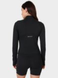 Sweaty Betty All Day Active Zip Up, Black